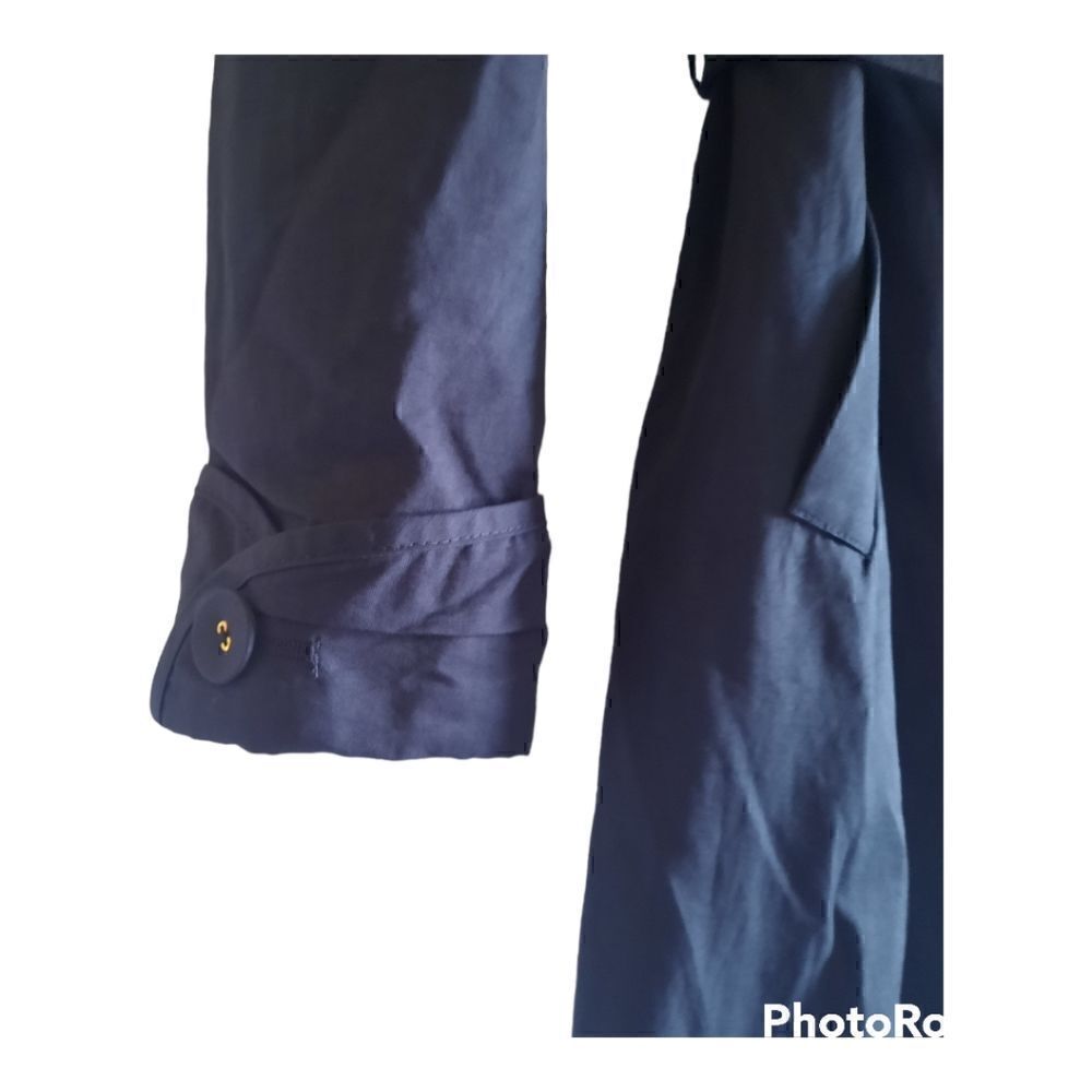 Cache Trench Rain Coat Jacket Rain Fly Buttons - Picture 6 of 6